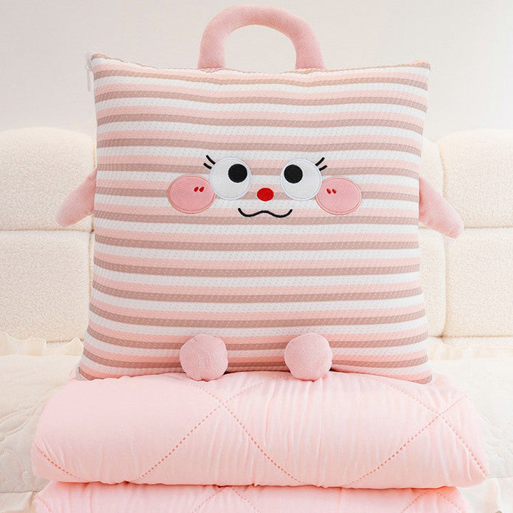 Cuddle pillow with lovable animal motif Kalsten