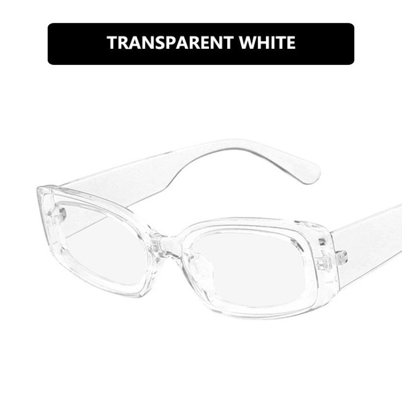 Ladies fashionable transparent sunglasses with square design Kalsten