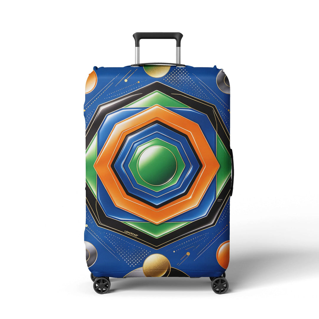 Ladies Luggage Protection with Modern Geometric Design Kalsten