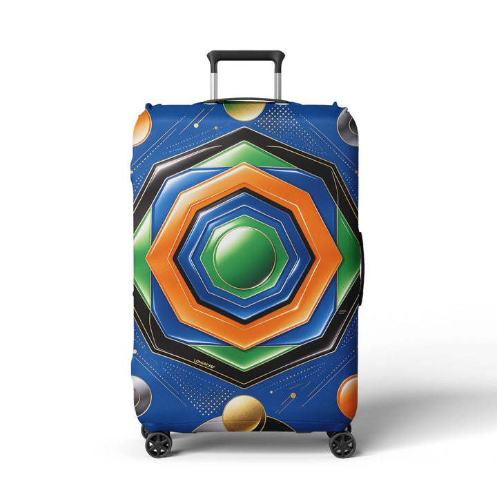 Ladies Luggage Protection with Modern Geometric Design Kalsten