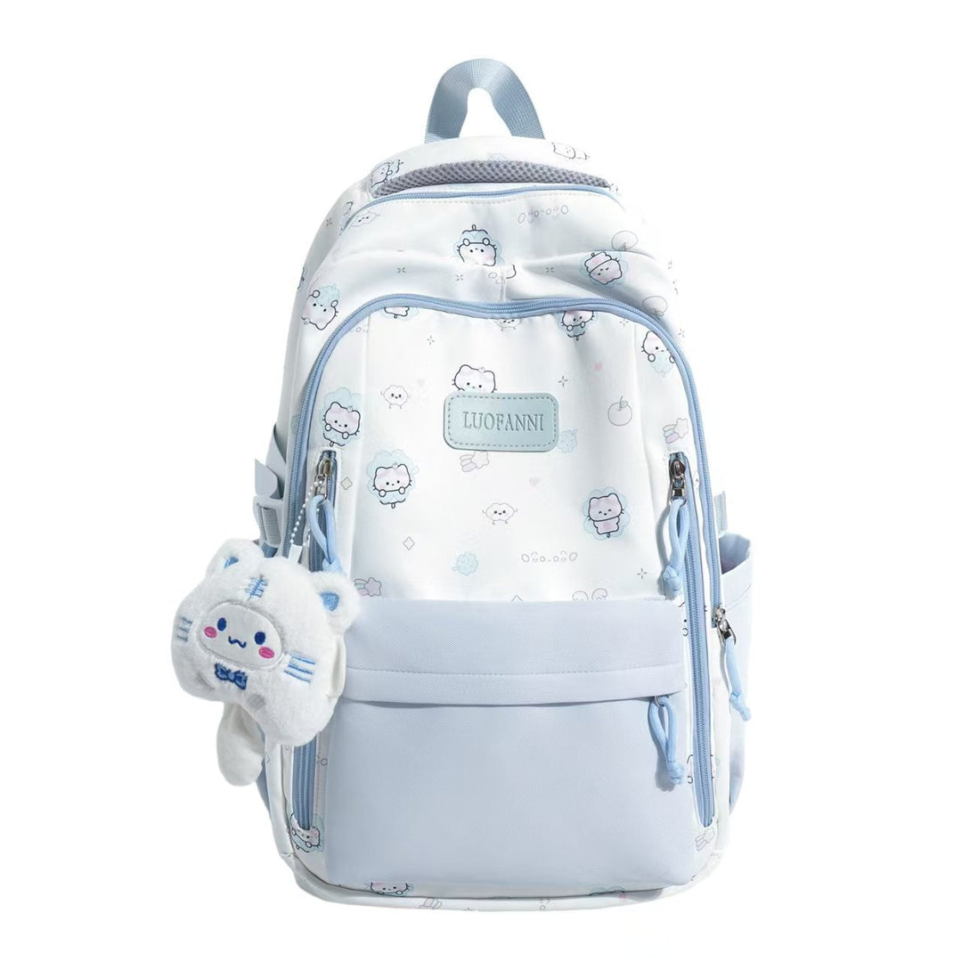Cute Character Print Backpack Kalsten  1784809741