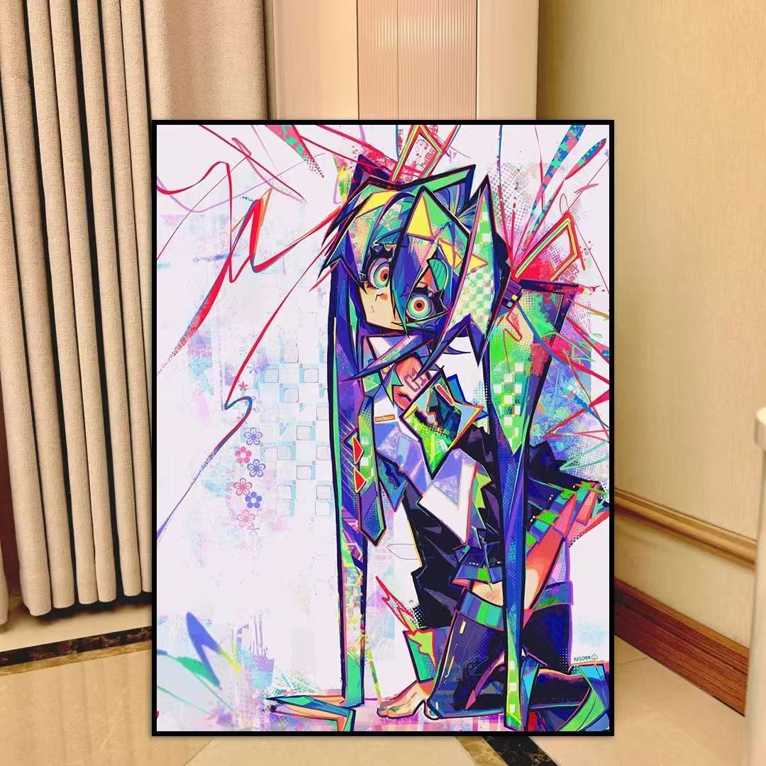 Anime-Inspired Canvas Wall Art Kalsten