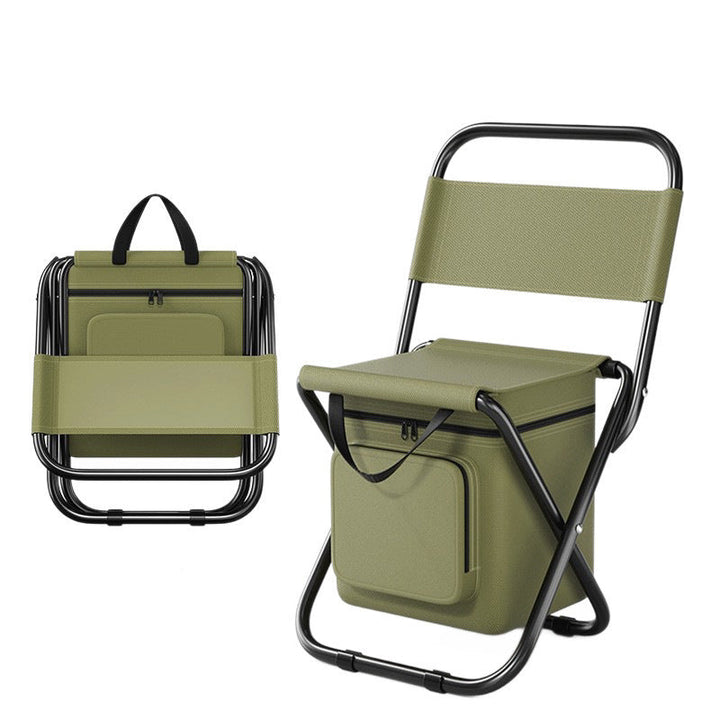 Portable Folding Cooler Chair Kalsten
