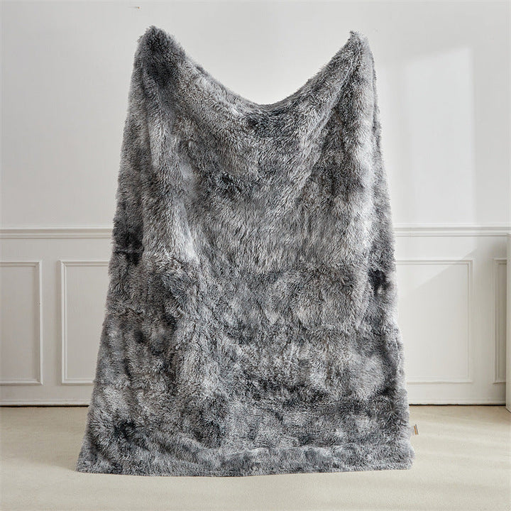 Luxurious Faux Fur Throw Blanket Kalsten
