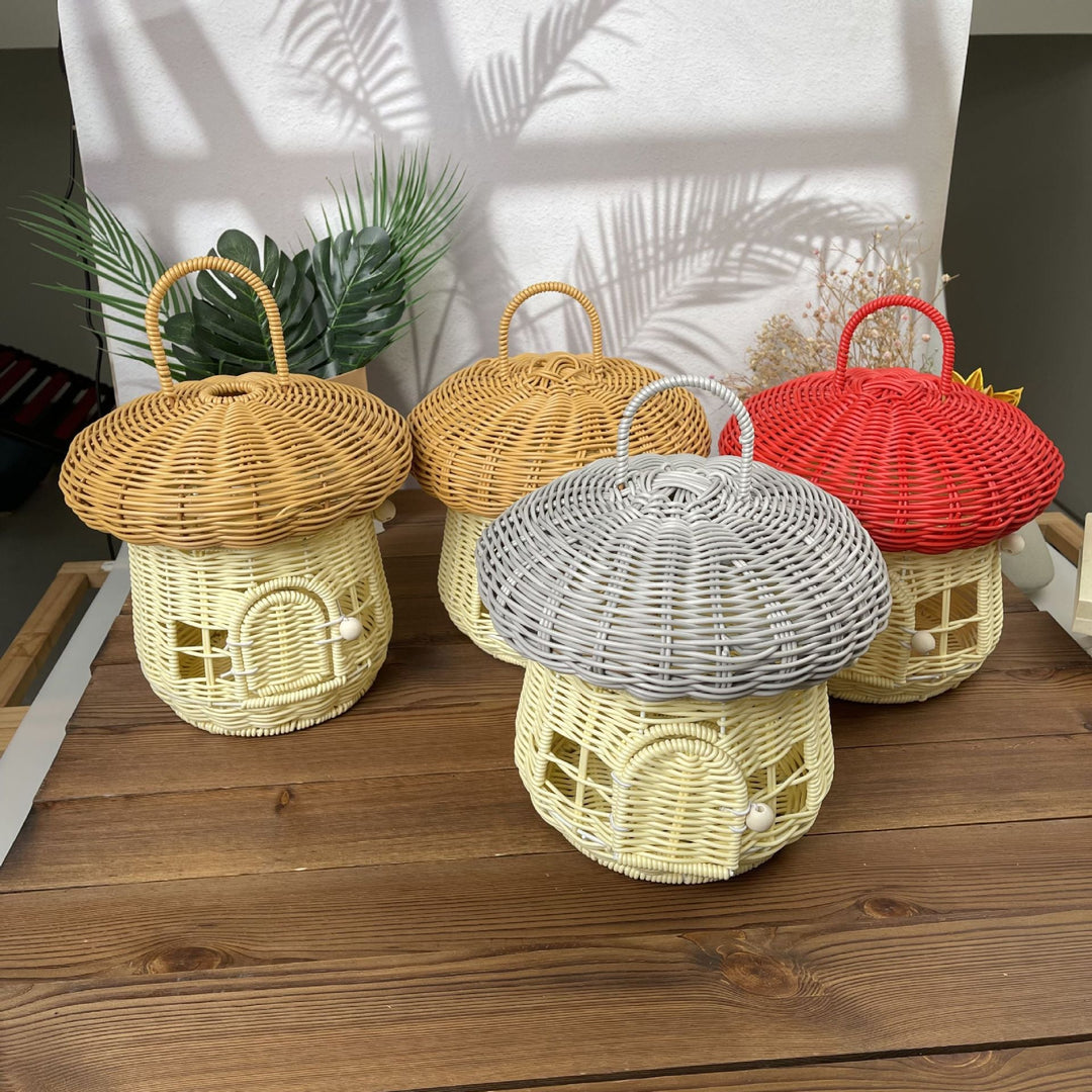 Women's decorative mushroom-shaped basket Kalsten