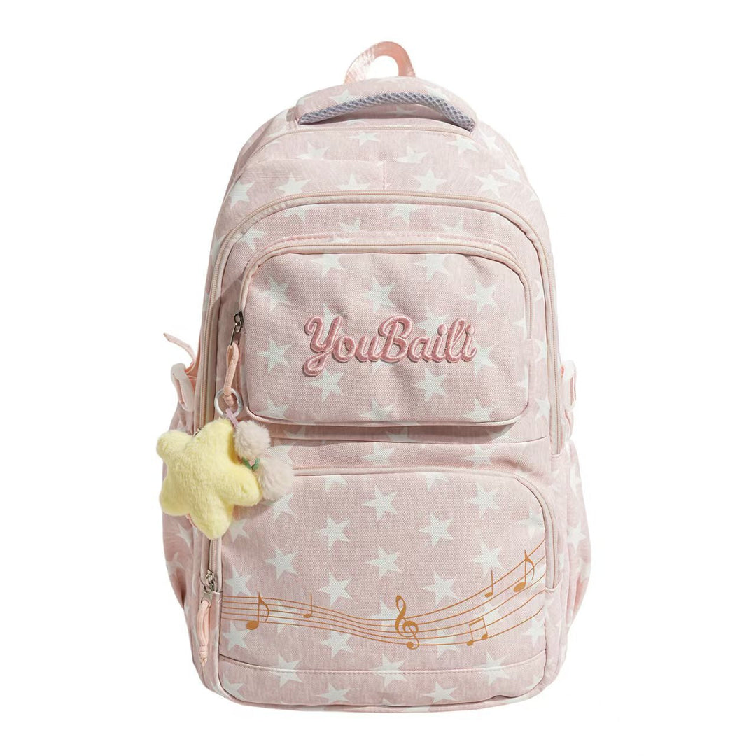 Multi-Functional Star-Embellished Backpack Kalsten