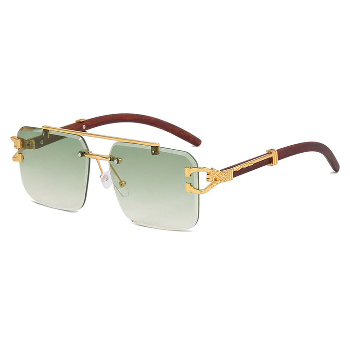 Women's fashionable glasses with innovative frame and luxurious wood detail Kalsten