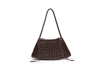 Textured Woven Slouchy Shoulder Bag Acalora