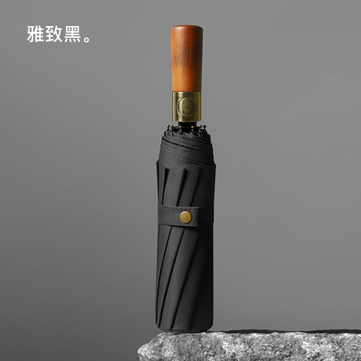 Ladies Automatic Umbrella with Ergonomic Handle and Stable Design Kalsten