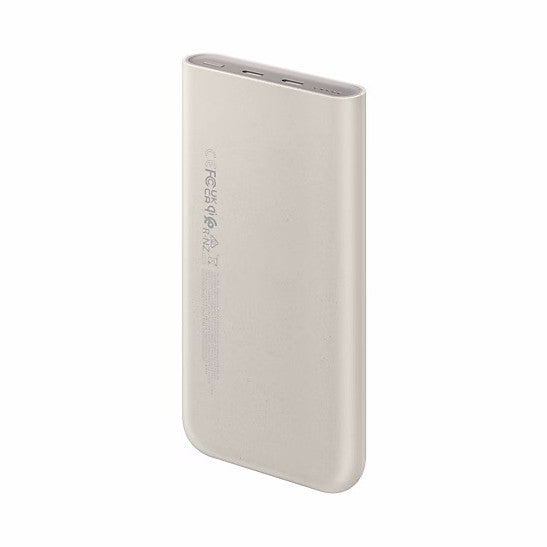Slim Magnetic wireless power bank with built-in USB-C fast charge and textured eco-shell Kalsten