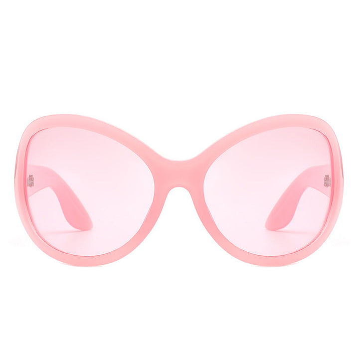 Ladies sunglasses in a stylish butterfly design with UV protection and wide frame Kalsten