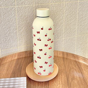 Ladies insulated drinking bottle with elegant floral design Kalsten