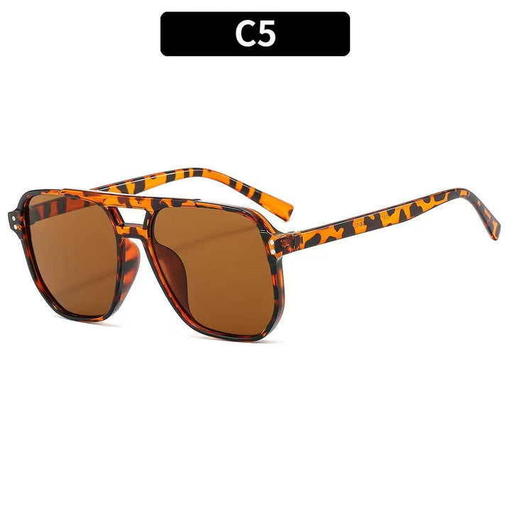 Women Rectangular Sunglasses with UV Protection and Polarized Lenses Kalsten