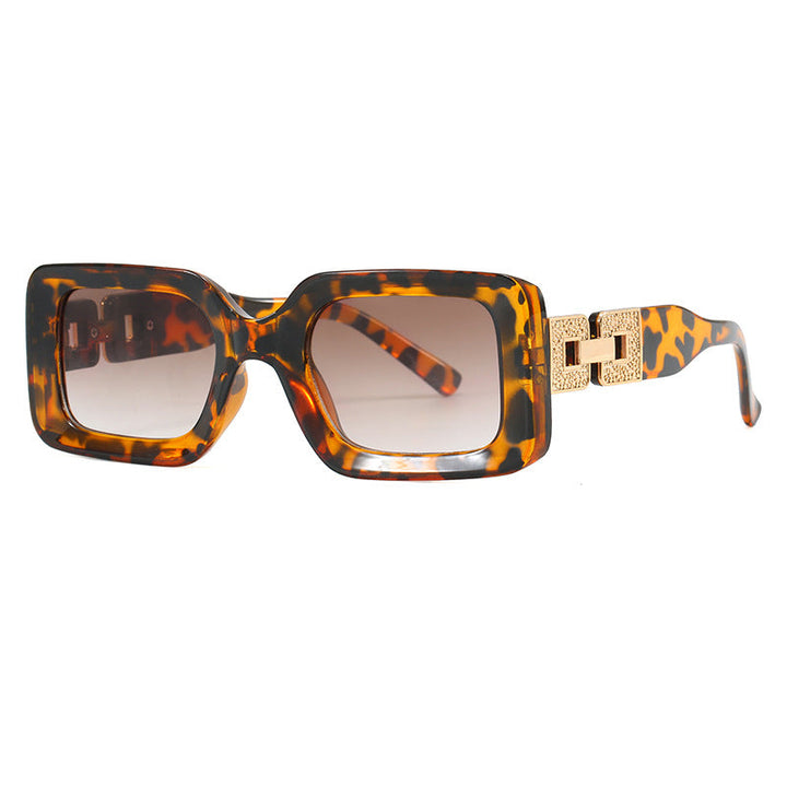 Women's Polygon Sunglasses with Glamorous Decorative Frame Kalsten