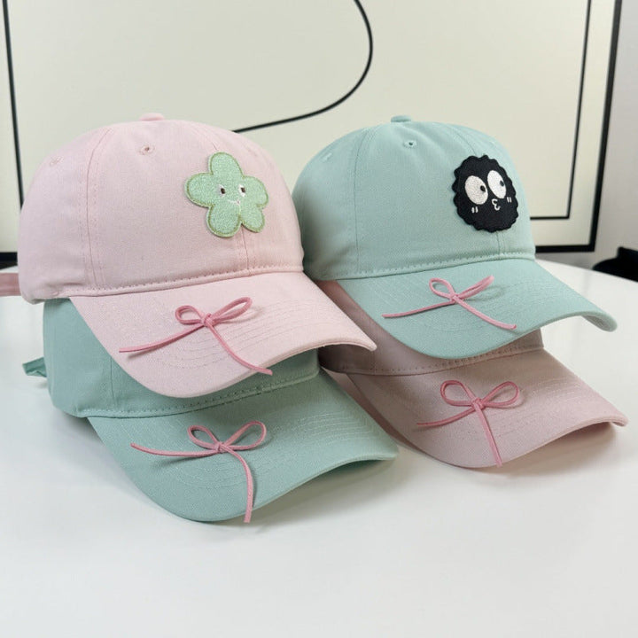 Women's Cute Character Embroidered Baseball Cap Kalsten