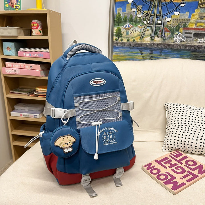 Multi-Functional Layered School Backpack