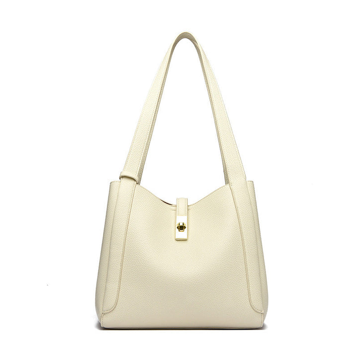 Elegant Structured Shoulder Tote Kalsten