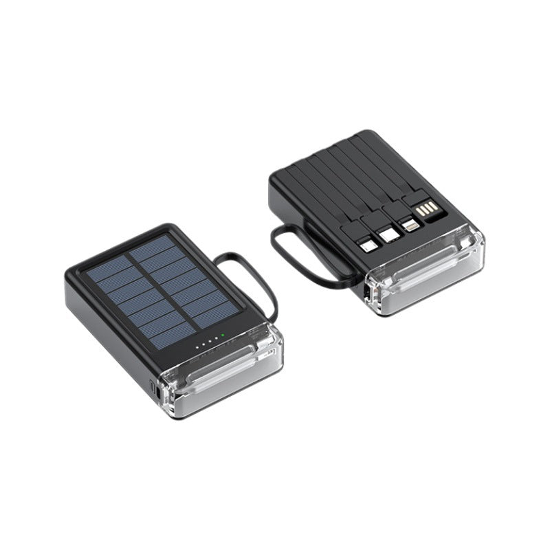Solar power bank with multifunctional design and integrated fast charging function Kalsten