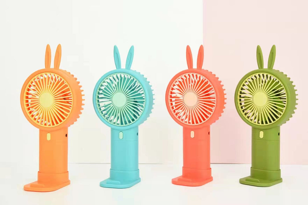 Ladies Portable Handheld Fan with Creative Flower Design Kalsten