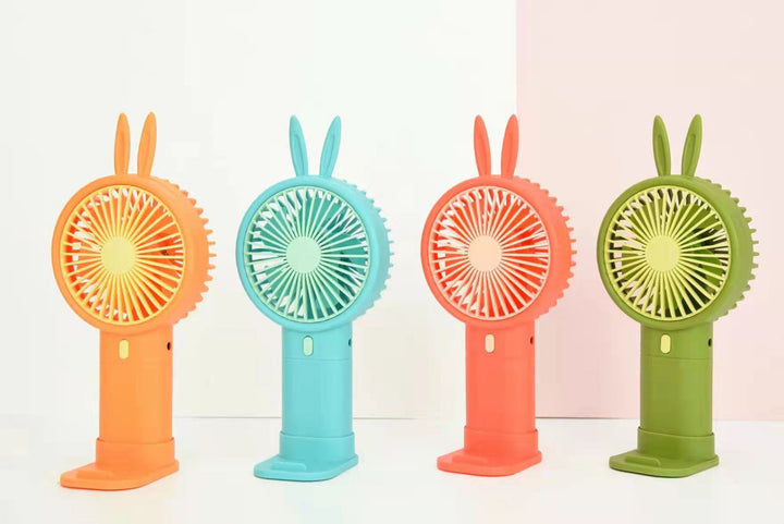 Ladies Portable Handheld Fan with Creative Flower Design Kalsten