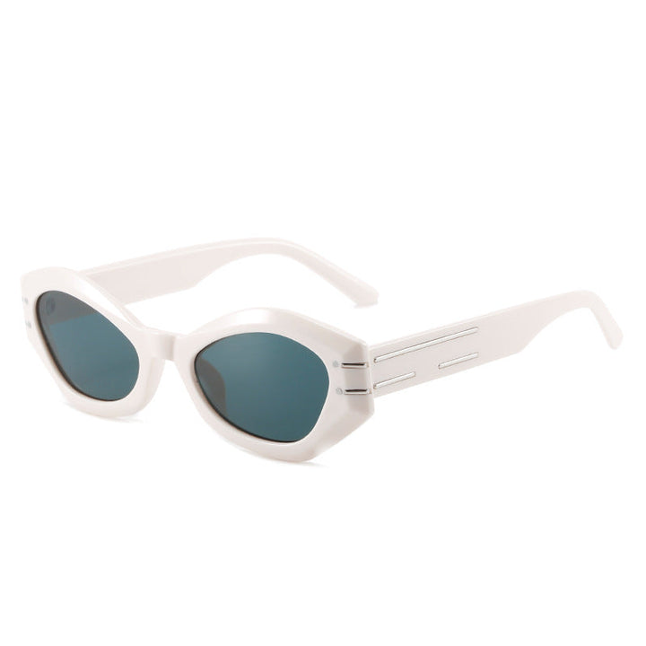 Ladies stylish designer sunglasses with unique frame construction Kalsten