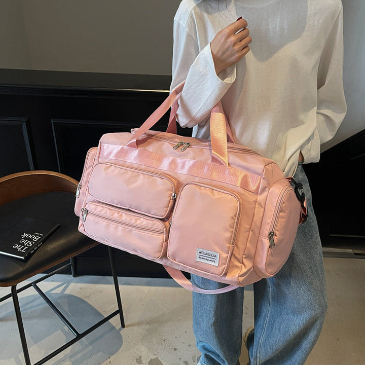Multifunctional Travel Bag with Slanted Compartments Kalsten
