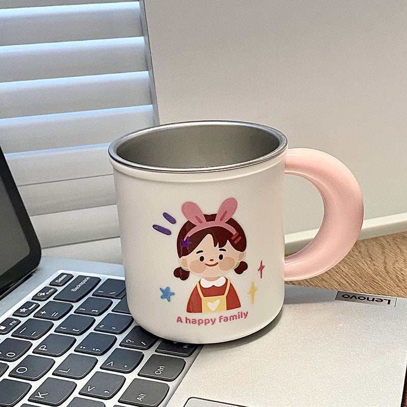 Wall cup holder with creative cartoon design Kalsten