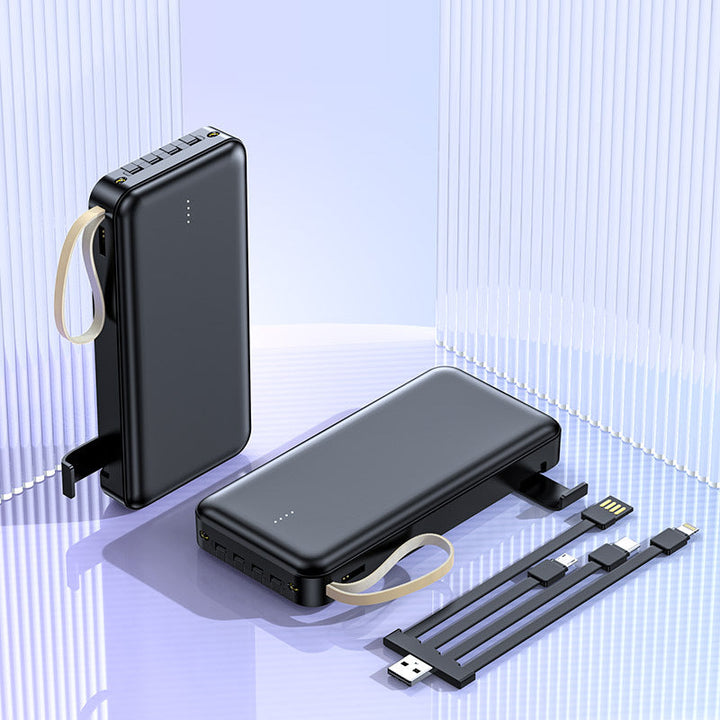 multifunctional power bank with integrated cable Kalsten