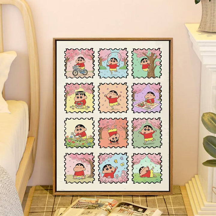 Whimsical Family-Themed Canvas Wall Art Kalsten