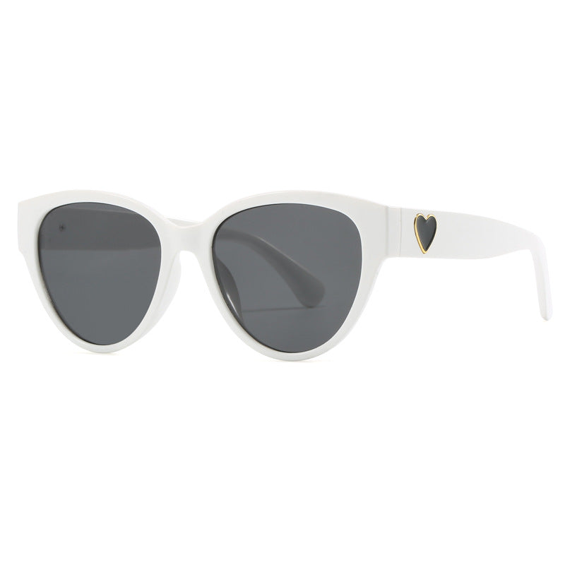 Women's Cat-Eye Sunglasses with Luxurious Leopard Print and Charming Details Kalsten