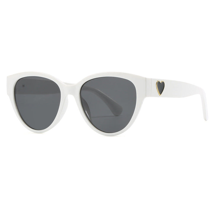 Women's Cat-Eye Sunglasses with Luxurious Leopard Print and Charming Details Kalsten