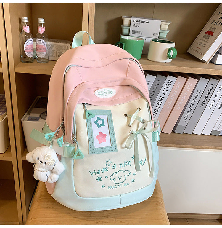 Cute Character-Themed School Backpack