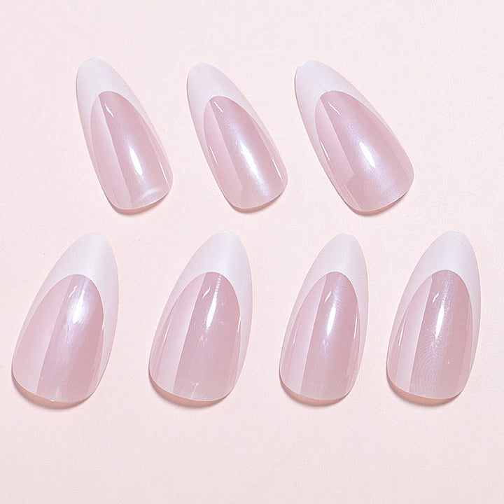 DIY Natural Glossy Press-On Nail Set Kalsten