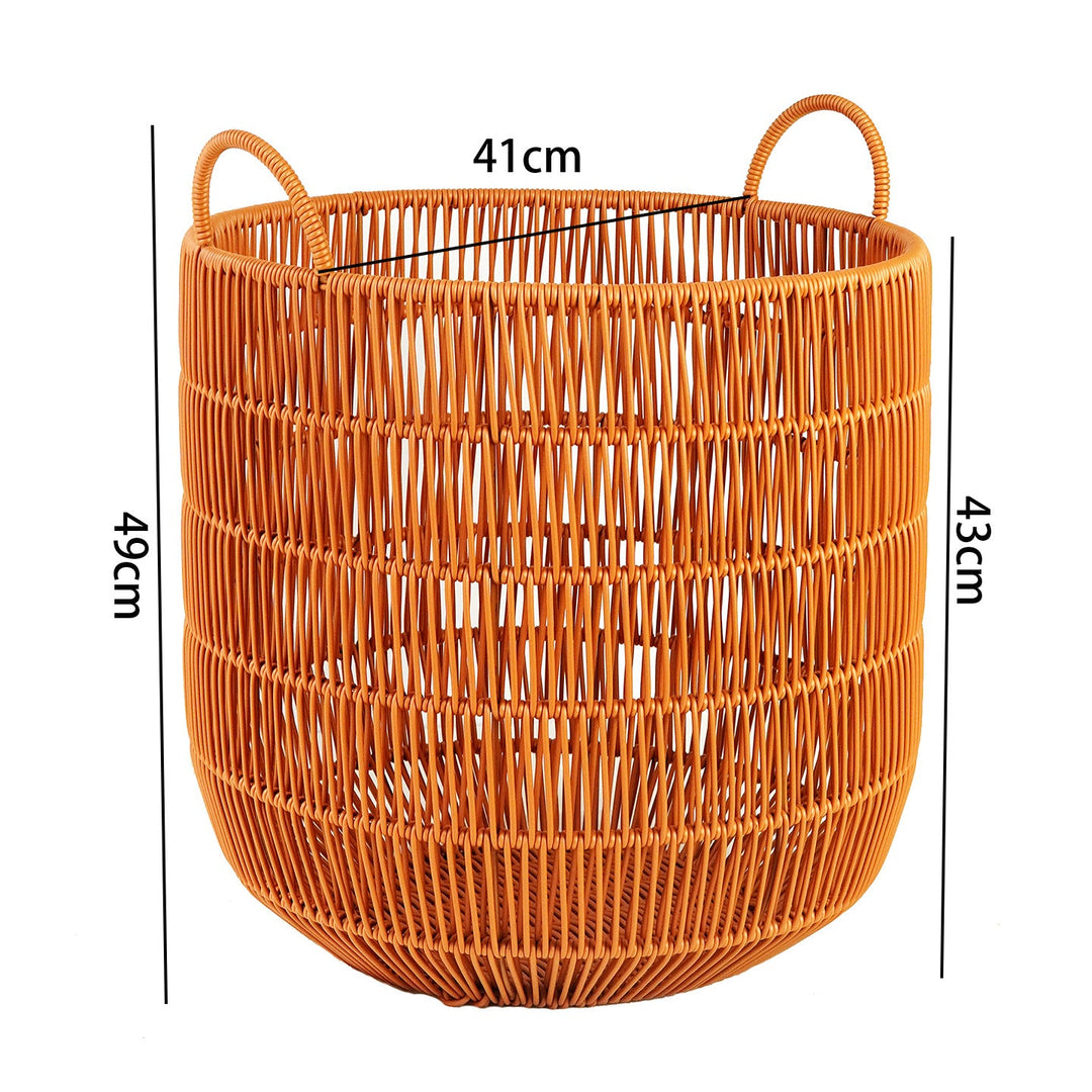 Women Stylish Storage Basket with Open Handles Kalsten