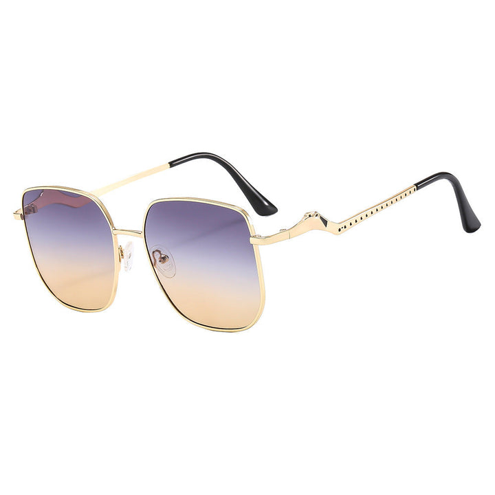 Women’s square designer sunglasses with decorative accents Kalsten