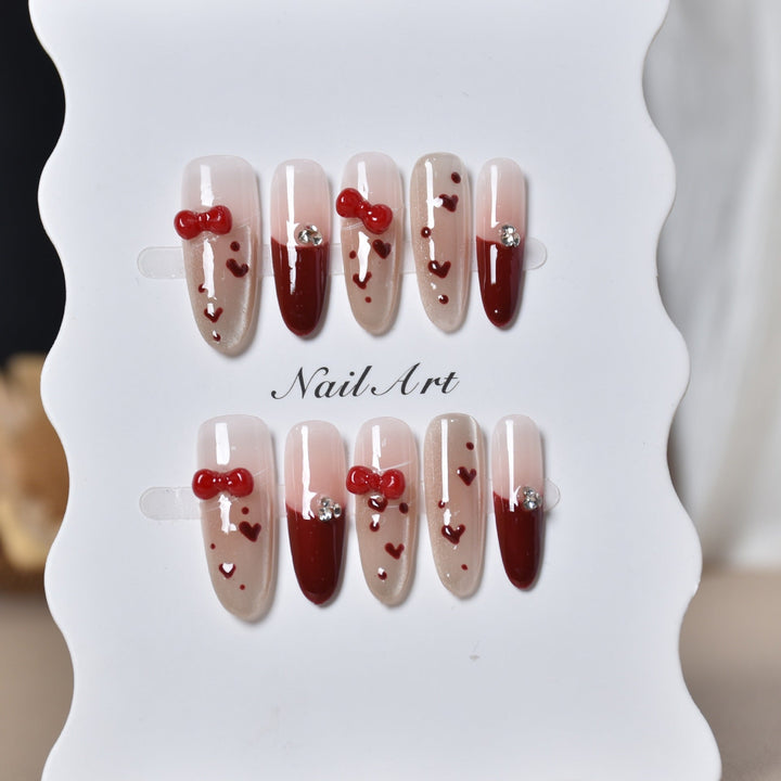Artistic Press-On Nail Set Kalsten