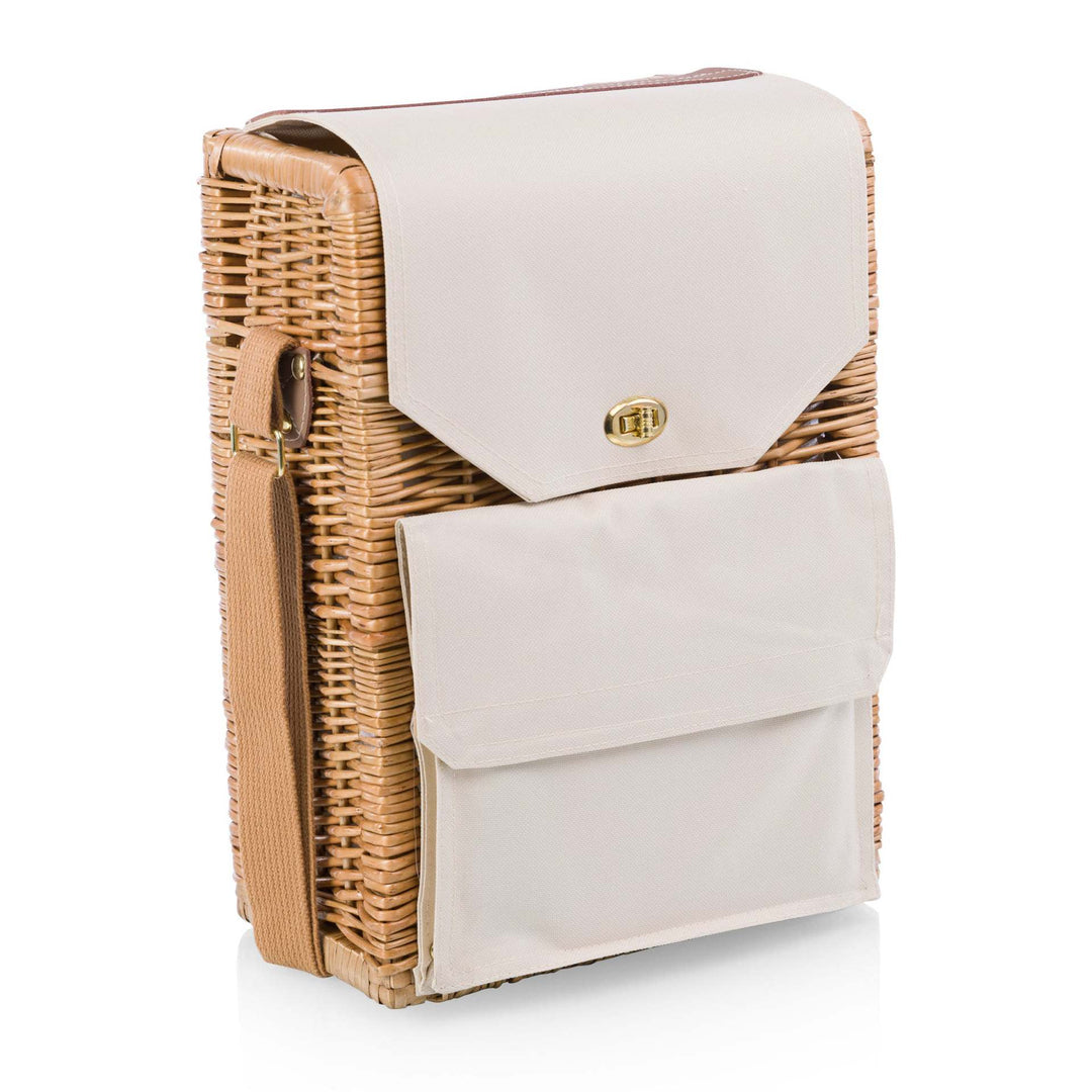 Ladies Elegant Picnic Basket with Practical Compartments Kalsten