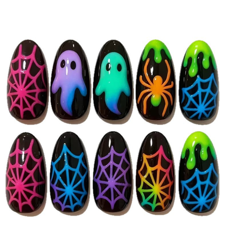 Halloween-Themed Nail Art Set Kalsten