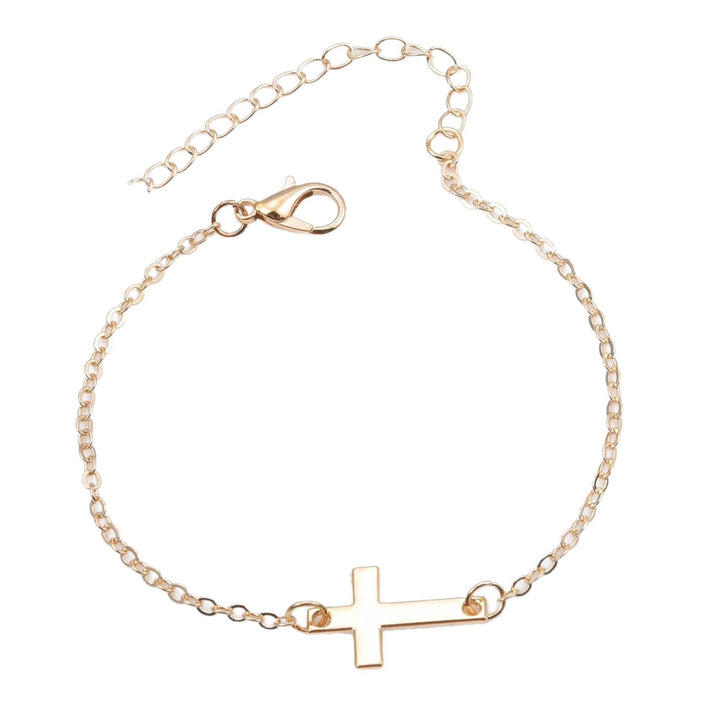 Minimalist Cross Charm Bracelet Kalsten