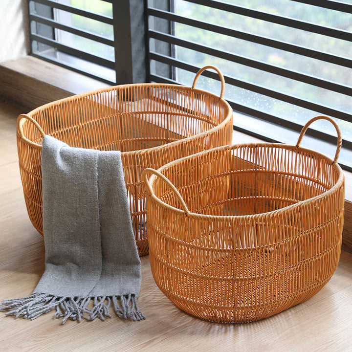 Large Handwoven Storage Basket Kalsten