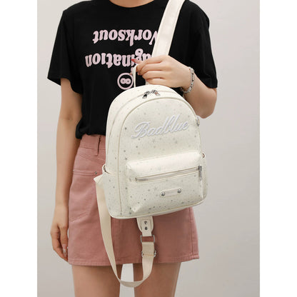 Star-Embellished Mini Backpack Acalora