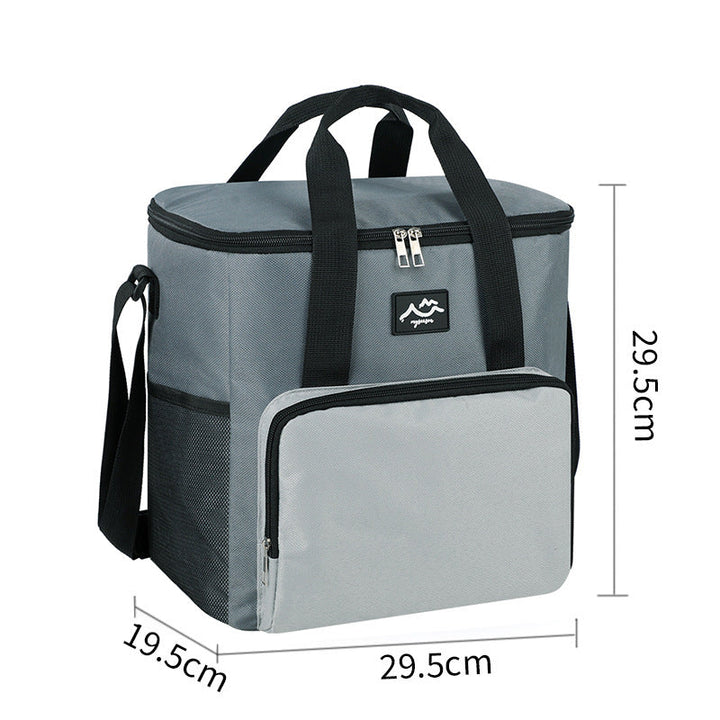 Women's insulated cooler bag with practical stowable carrying strap Kalsten