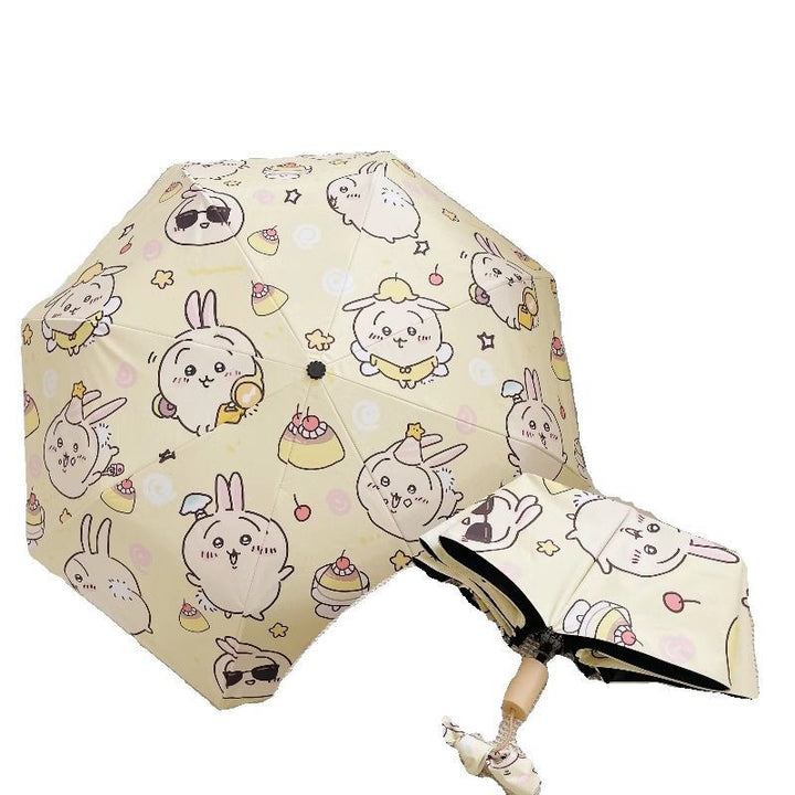 Women's Folding Umbrella with Multifunctional Storage System Kalsten