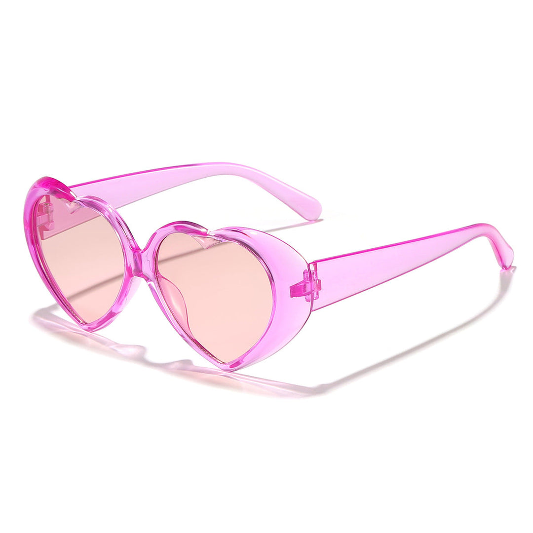Women's Heart-Shaped Sunglasses with UV Protection and Stylish Frame Kalsten
