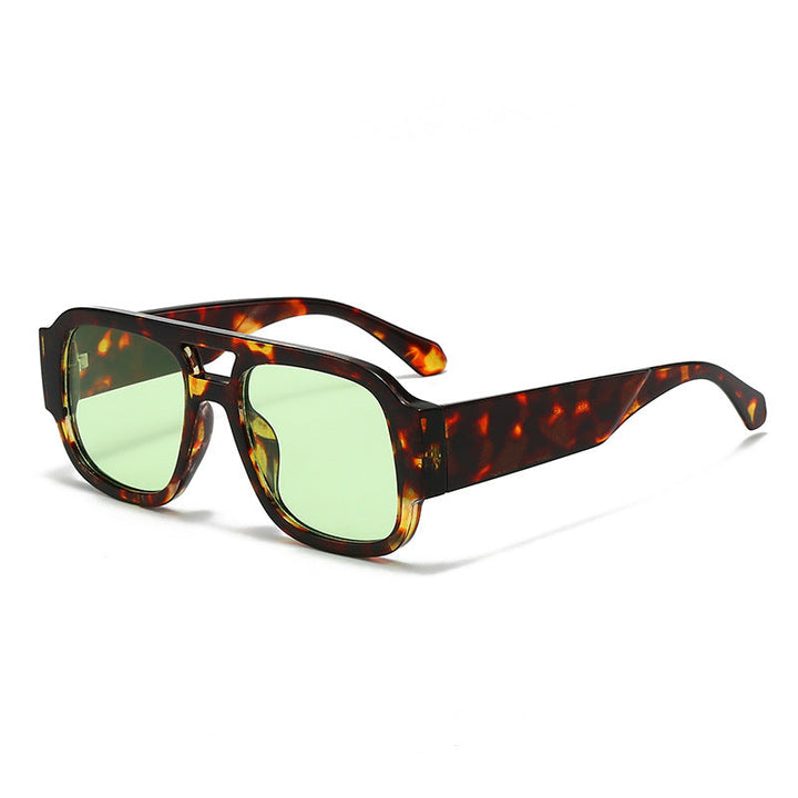 Unisex Bold Frame Retro Sunglasses Kalsten