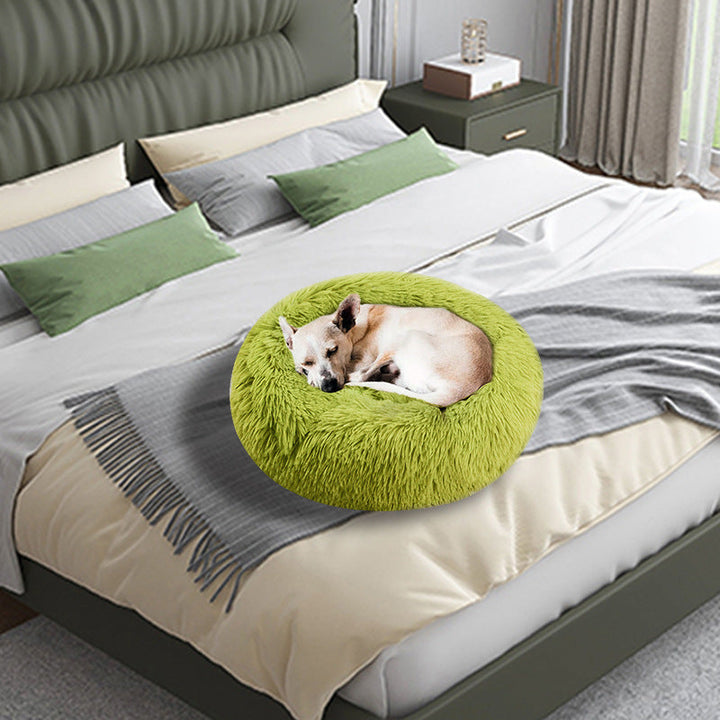 Cozy Plush Dog Bed
