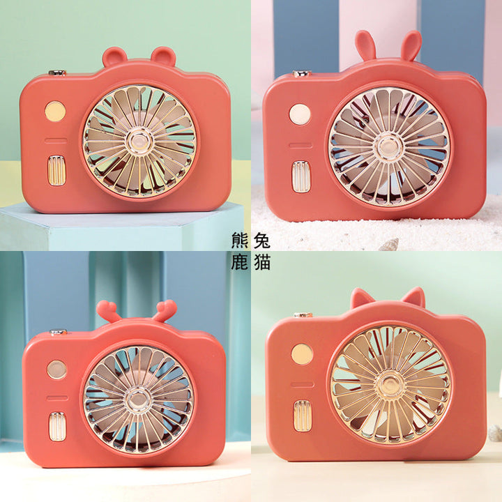 Women's Portable Camera Style Fan Kalsten