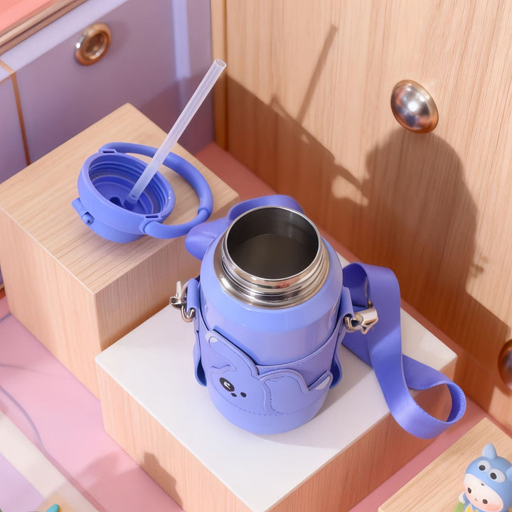 Insulated drinking bottle with cute bunny motif Kalsten