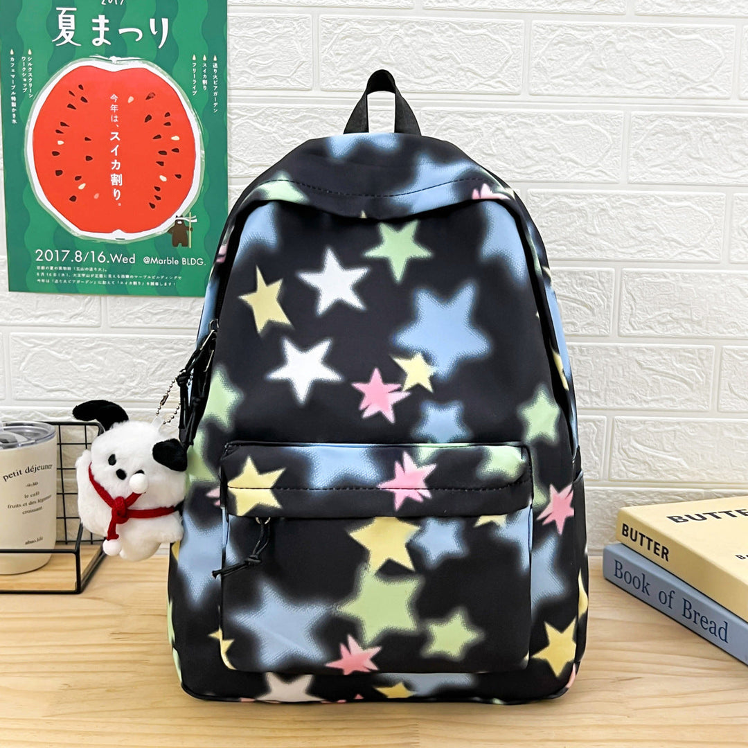 Fun Star Patterned Backpack