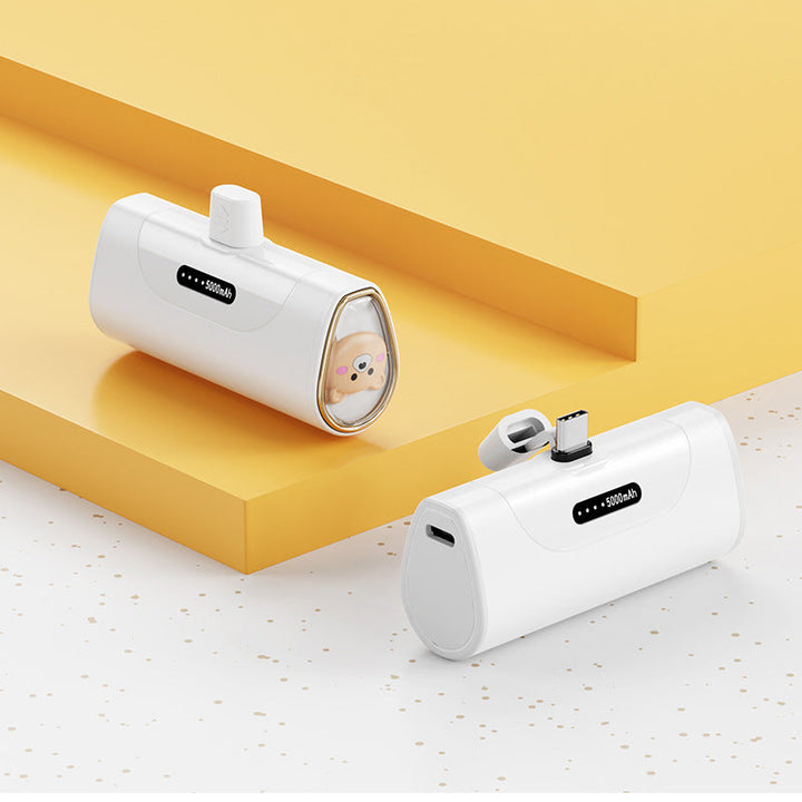 Funny power bank with integrated animal figure Kalsten